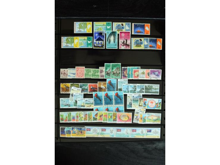 1850/1975, postfrische, ungebrauchte und gestempelte Sammlung mit vielen besseren Ausgaben, dabei besonders Australien mit St