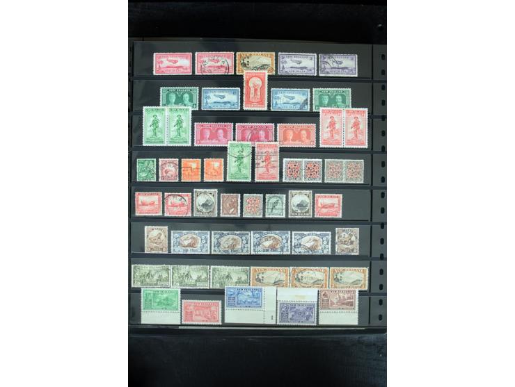 1850/1975, postfrische, ungebrauchte und gestempelte Sammlung mit vielen besseren Ausgaben, dabei besonders Australien mit St