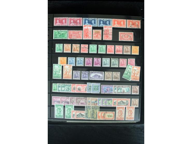 1850/1975, postfrische, ungebrauchte und gestempelte Sammlung mit vielen besseren Ausgaben, dabei besonders Australien mit St