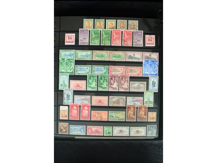 1850/1975, postfrische, ungebrauchte und gestempelte Sammlung mit vielen besseren Ausgaben, dabei besonders Australien mit St