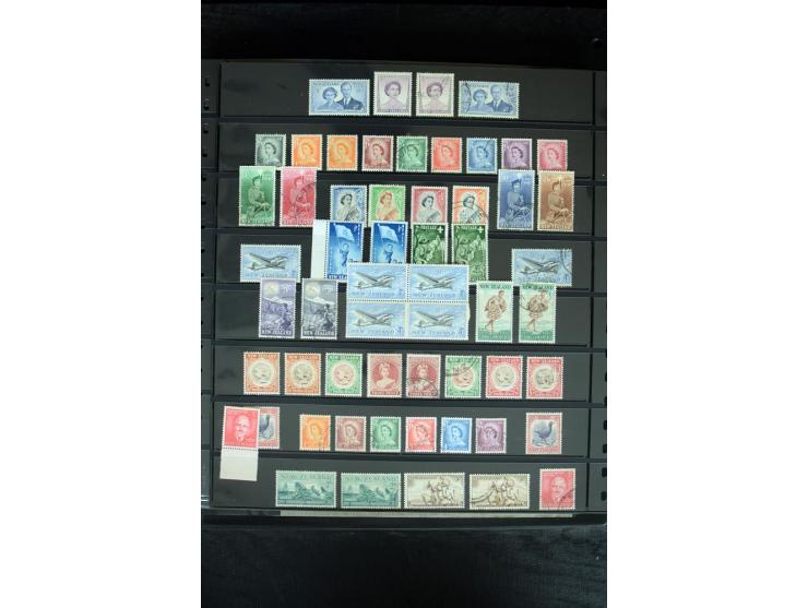 1850/1975, postfrische, ungebrauchte und gestempelte Sammlung mit vielen besseren Ausgaben, dabei besonders Australien mit St
