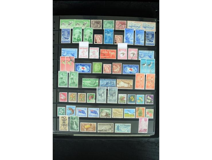 1850/1975, postfrische, ungebrauchte und gestempelte Sammlung mit vielen besseren Ausgaben, dabei besonders Australien mit St
