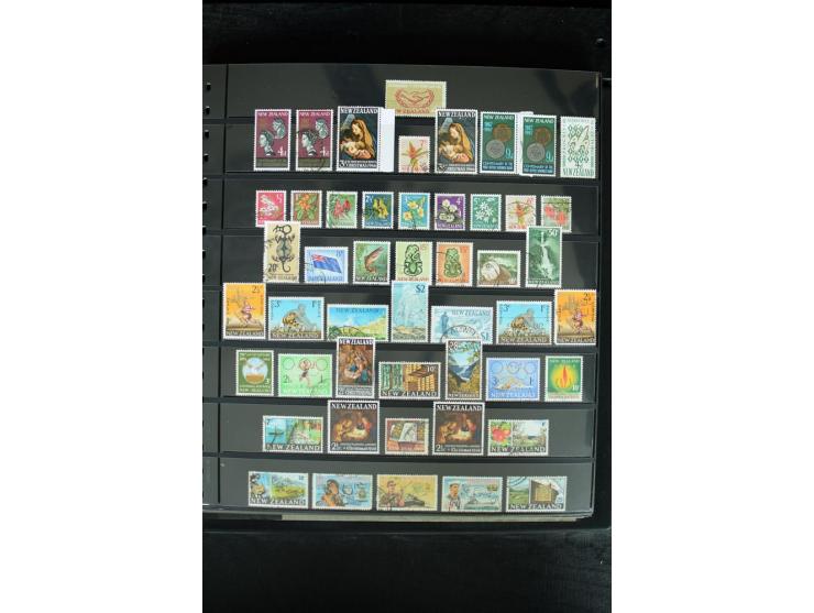 1850/1975, postfrische, ungebrauchte und gestempelte Sammlung mit vielen besseren Ausgaben, dabei besonders Australien mit St