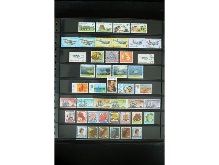 1850/1975, postfrische, ungebrauchte und gestempelte Sammlung mit vielen besseren Ausgaben, dabei besonders Australien mit St