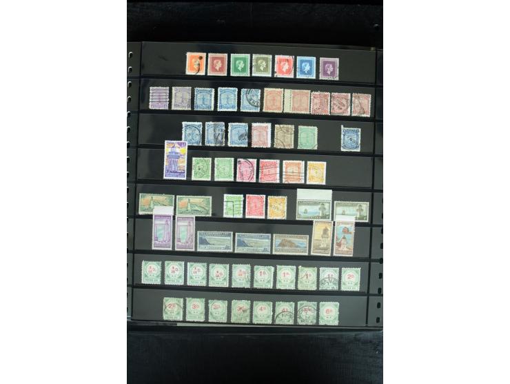 1850/1975, postfrische, ungebrauchte und gestempelte Sammlung mit vielen besseren Ausgaben, dabei besonders Australien mit St