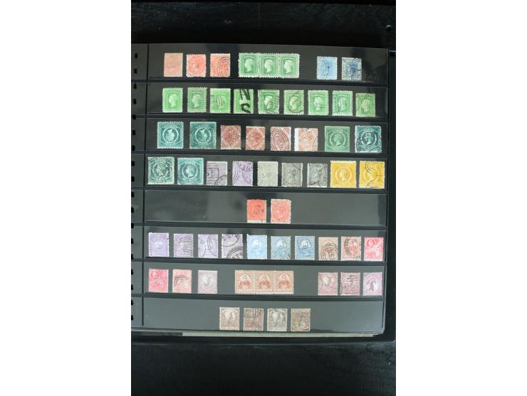1850/1975, postfrische, ungebrauchte und gestempelte Sammlung mit vielen besseren Ausgaben, dabei besonders Australien mit St