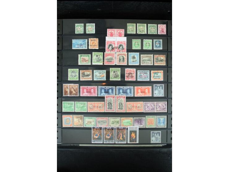 1850/1975, postfrische, ungebrauchte und gestempelte Sammlung mit vielen besseren Ausgaben, dabei besonders Australien mit St
