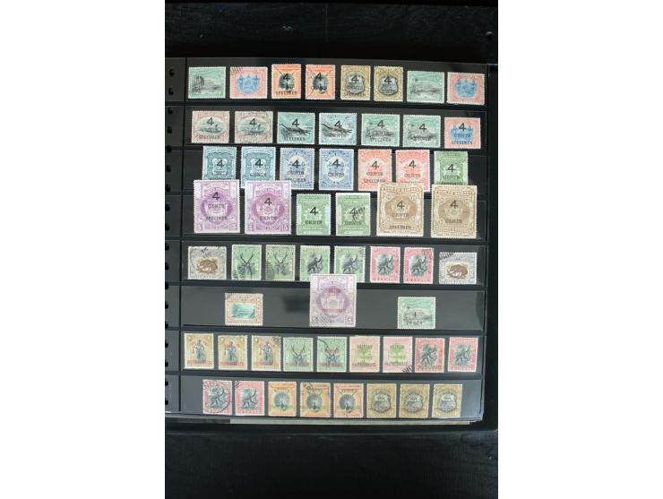 1850/1975, postfrische, ungebrauchte und gestempelte Sammlung mit vielen besseren Ausgaben, dabei besonders Australien mit St