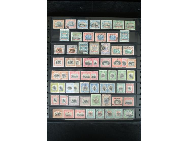 1850/1975, postfrische, ungebrauchte und gestempelte Sammlung mit vielen besseren Ausgaben, dabei besonders Australien mit St
