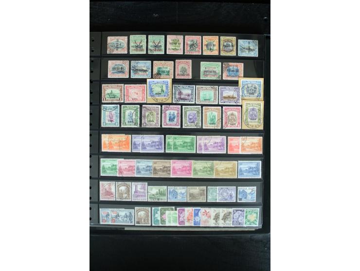 1850/1975, postfrische, ungebrauchte und gestempelte Sammlung mit vielen besseren Ausgaben, dabei besonders Australien mit St