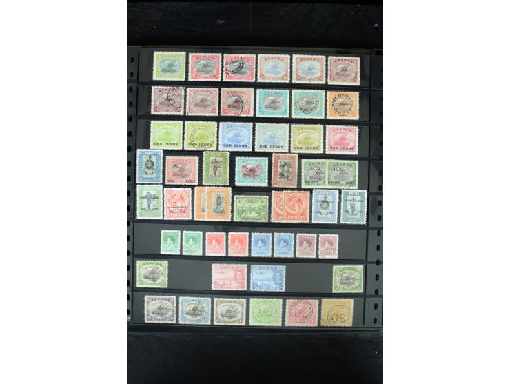1850/1975, postfrische, ungebrauchte und gestempelte Sammlung mit vielen besseren Ausgaben, dabei besonders Australien mit St