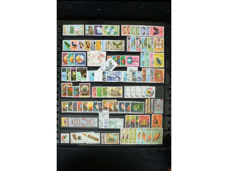1850/1975, postfrische, ungebrauchte und gestempelte Sammlung mit vielen besseren Ausgaben, dabei besonders Australien mit St