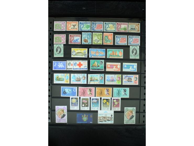 1850/1975, postfrische, ungebrauchte und gestempelte Sammlung mit vielen besseren Ausgaben, dabei besonders Australien mit St