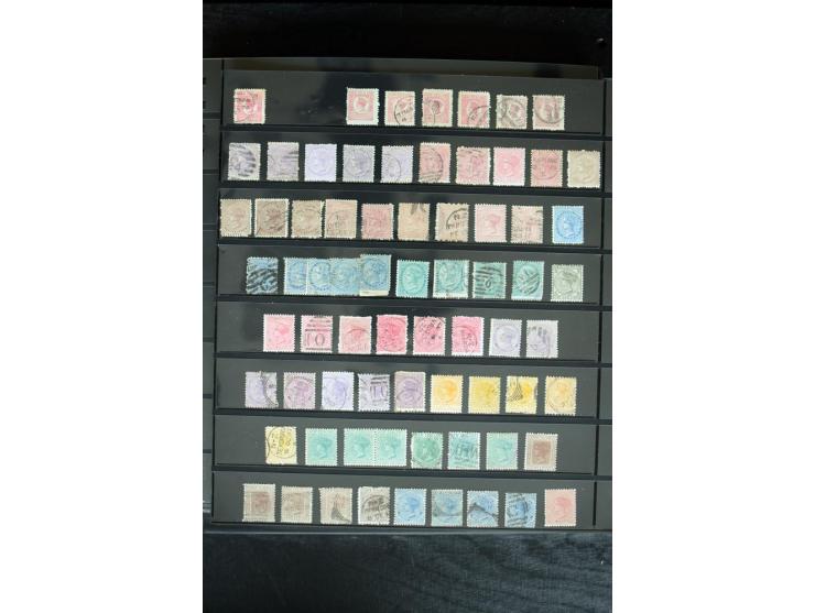 1850/1975, postfrische, ungebrauchte und gestempelte Sammlung mit vielen besseren Ausgaben, dabei besonders Australien mit St