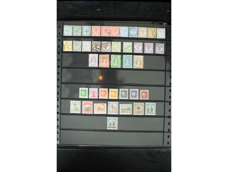 1850/1975, postfrische, ungebrauchte und gestempelte Sammlung mit vielen besseren Ausgaben, dabei besonders Australien mit St