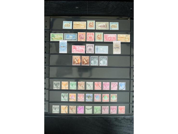 1850/1975, postfrische, ungebrauchte und gestempelte Sammlung mit vielen besseren Ausgaben, dabei besonders Australien mit St