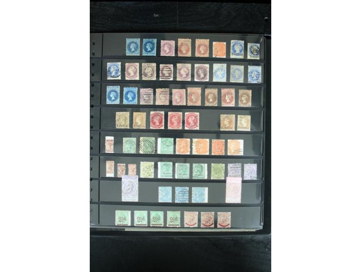 1850/1975, postfrische, ungebrauchte und gestempelte Sammlung mit vielen besseren Ausgaben, dabei besonders Australien mit St