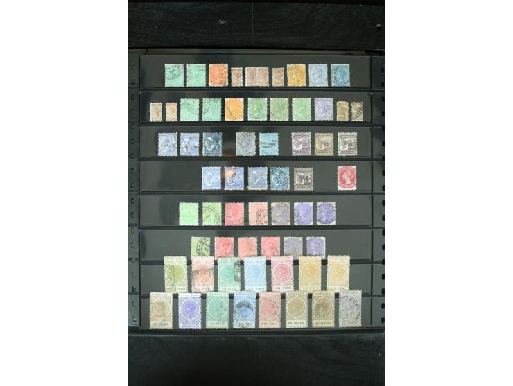1850/1975, postfrische, ungebrauchte und gestempelte Sammlung mit vielen besseren Ausgaben, dabei besonders Australien mit St