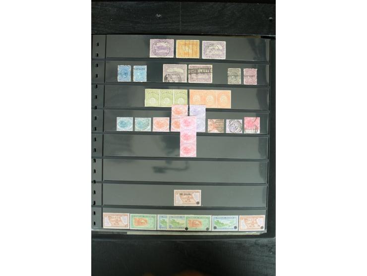 1850/1975, postfrische, ungebrauchte und gestempelte Sammlung mit vielen besseren Ausgaben, dabei besonders Australien mit St