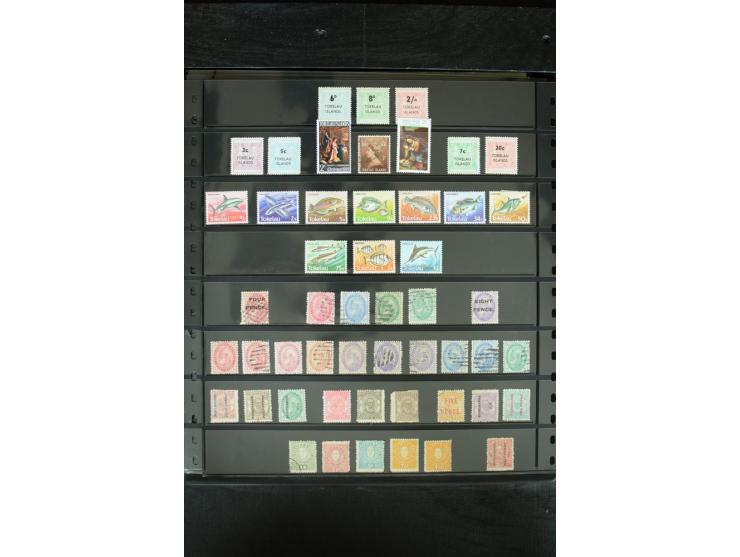 1850/1975, postfrische, ungebrauchte und gestempelte Sammlung mit vielen besseren Ausgaben, dabei besonders Australien mit St