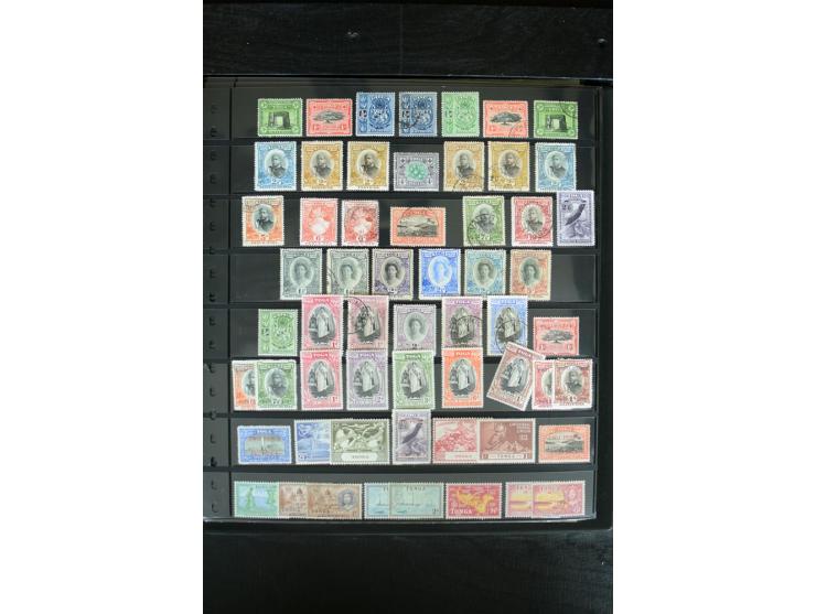 1850/1975, postfrische, ungebrauchte und gestempelte Sammlung mit vielen besseren Ausgaben, dabei besonders Australien mit St