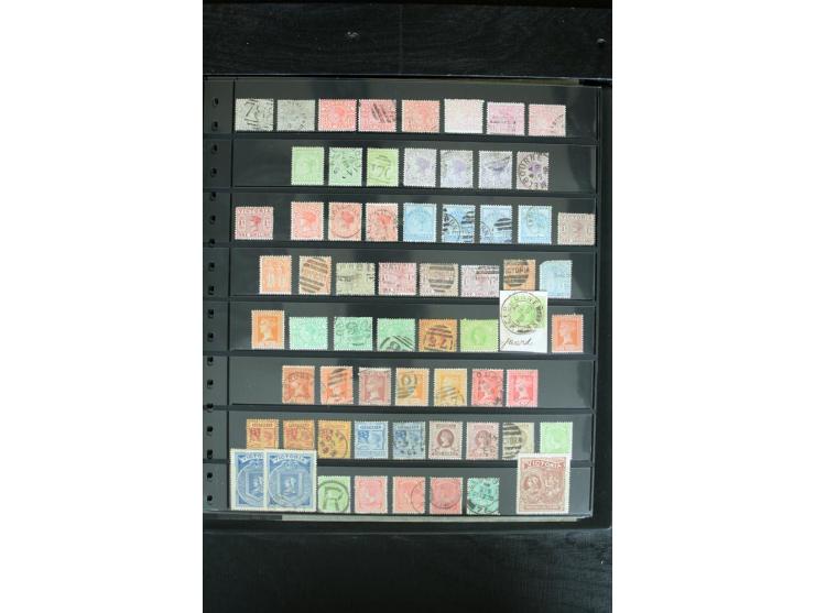 1850/1975, postfrische, ungebrauchte und gestempelte Sammlung mit vielen besseren Ausgaben, dabei besonders Australien mit St