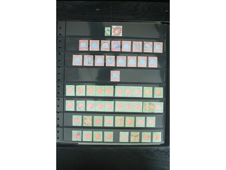 1850/1975, postfrische, ungebrauchte und gestempelte Sammlung mit vielen besseren Ausgaben, dabei besonders Australien mit St