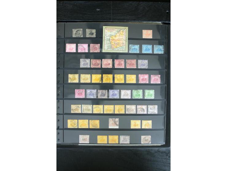 1850/1975, postfrische, ungebrauchte und gestempelte Sammlung mit vielen besseren Ausgaben, dabei besonders Australien mit St