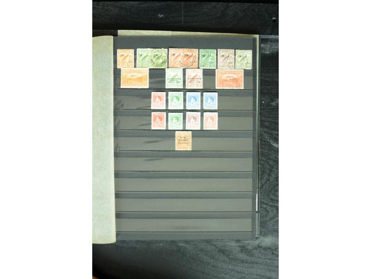 1850/1975, postfrische, ungebrauchte und gestempelte Sammlung mit vielen besseren Ausgaben, dabei besonders Australien mit St