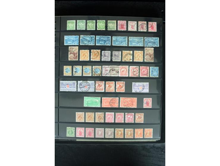 1850/1975, postfrische, ungebrauchte und gestempelte Sammlung mit vielen besseren Ausgaben, dabei besonders Australien mit St