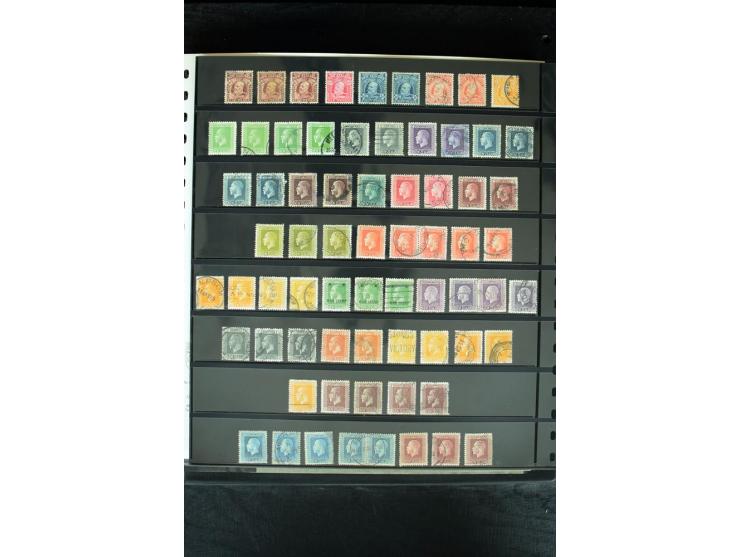 1850/1975, postfrische, ungebrauchte und gestempelte Sammlung mit vielen besseren Ausgaben, dabei besonders Australien mit St