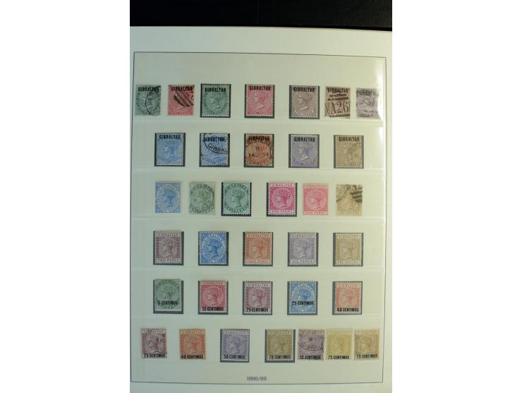 1886/1978, postfrische, ungebrauchte und gestempelte Sammlung mit u.a. Mi.-Nr. 1 - 7, 8 - 14, 55, 86, 92 etc.