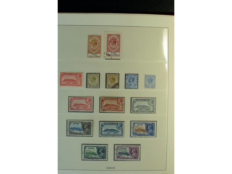 1886/1978, postfrische, ungebrauchte und gestempelte Sammlung mit u.a. Mi.-Nr. 1 - 7, 8 - 14, 55, 86, 92 etc.