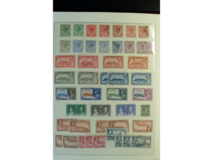 1886/1978, postfrische, ungebrauchte und gestempelte Sammlung mit u.a. Mi.-Nr. 1 - 7, 8 - 14, 55, 86, 92 etc.