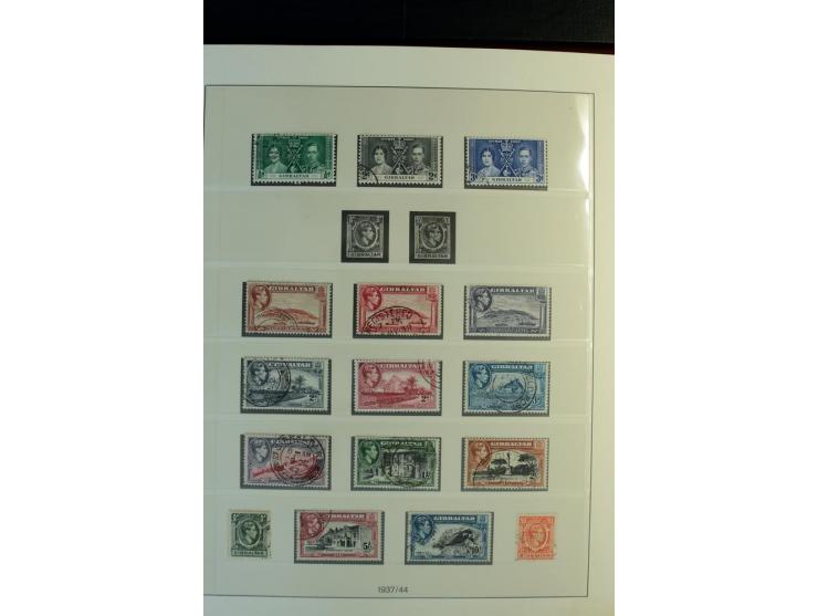 1886/1978, postfrische, ungebrauchte und gestempelte Sammlung mit u.a. Mi.-Nr. 1 - 7, 8 - 14, 55, 86, 92 etc.