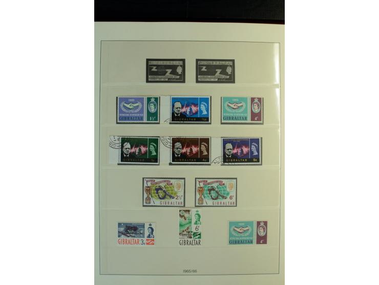 1886/1978, postfrische, ungebrauchte und gestempelte Sammlung mit u.a. Mi.-Nr. 1 - 7, 8 - 14, 55, 86, 92 etc.