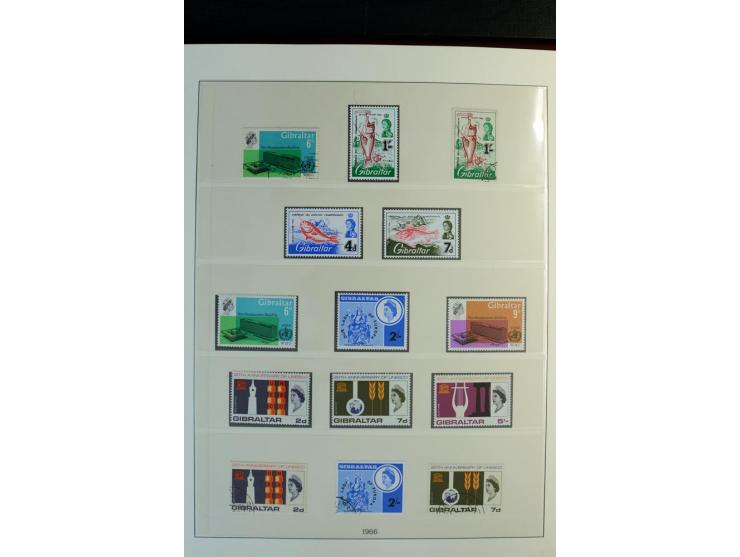 1886/1978, postfrische, ungebrauchte und gestempelte Sammlung mit u.a. Mi.-Nr. 1 - 7, 8 - 14, 55, 86, 92 etc.