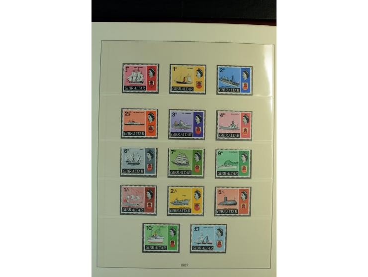 1886/1978, postfrische, ungebrauchte und gestempelte Sammlung mit u.a. Mi.-Nr. 1 - 7, 8 - 14, 55, 86, 92 etc.