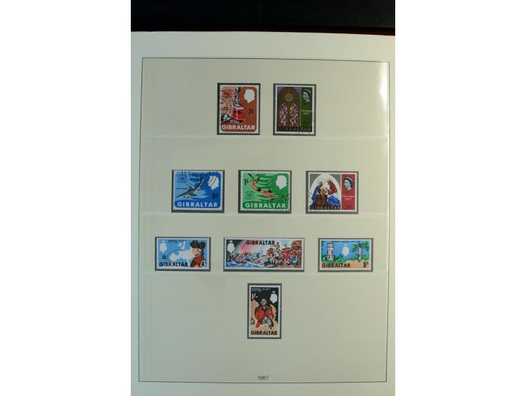 1886/1978, postfrische, ungebrauchte und gestempelte Sammlung mit u.a. Mi.-Nr. 1 - 7, 8 - 14, 55, 86, 92 etc.