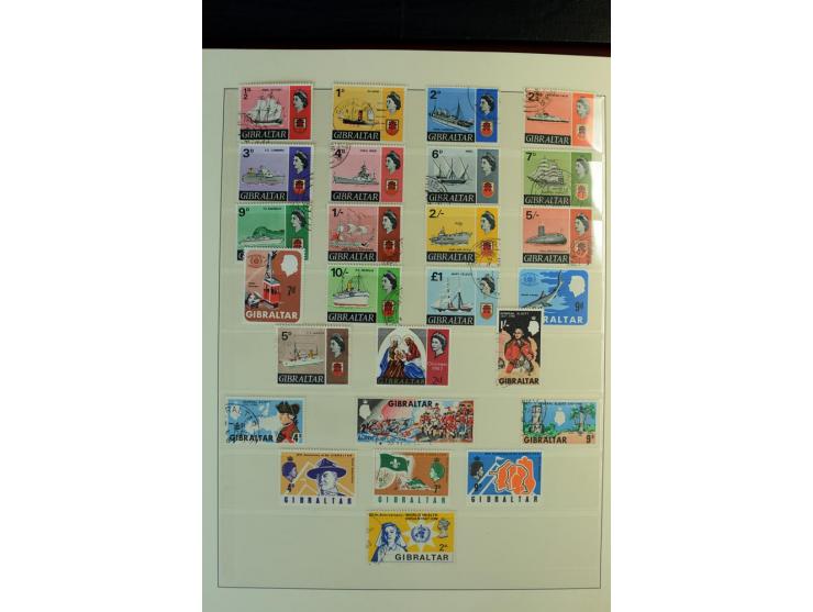 1886/1978, postfrische, ungebrauchte und gestempelte Sammlung mit u.a. Mi.-Nr. 1 - 7, 8 - 14, 55, 86, 92 etc.