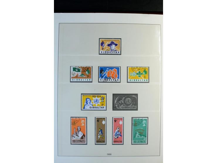 1886/1978, postfrische, ungebrauchte und gestempelte Sammlung mit u.a. Mi.-Nr. 1 - 7, 8 - 14, 55, 86, 92 etc.