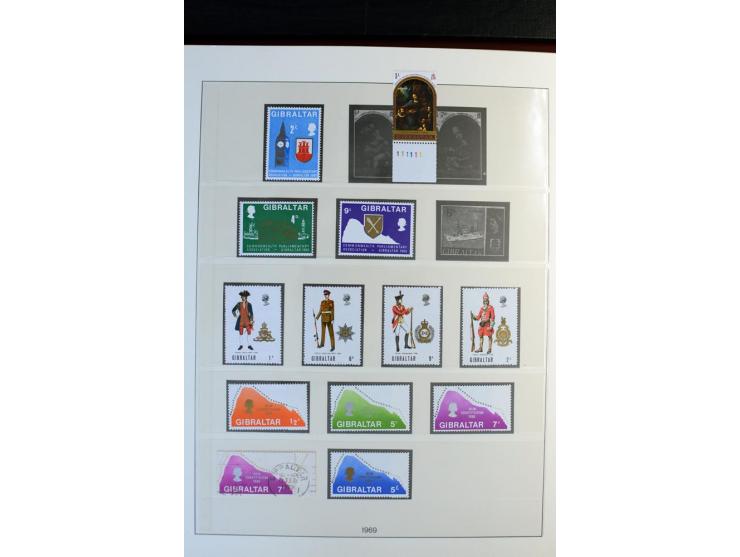 1886/1978, postfrische, ungebrauchte und gestempelte Sammlung mit u.a. Mi.-Nr. 1 - 7, 8 - 14, 55, 86, 92 etc.
