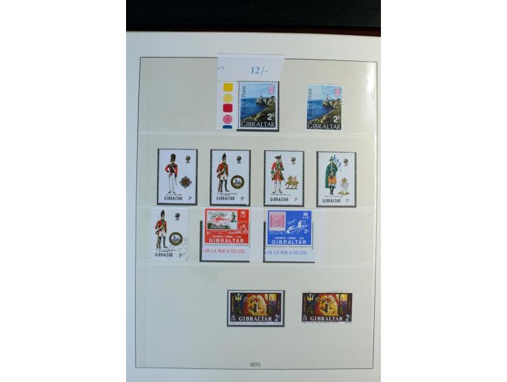 1886/1978, postfrische, ungebrauchte und gestempelte Sammlung mit u.a. Mi.-Nr. 1 - 7, 8 - 14, 55, 86, 92 etc.