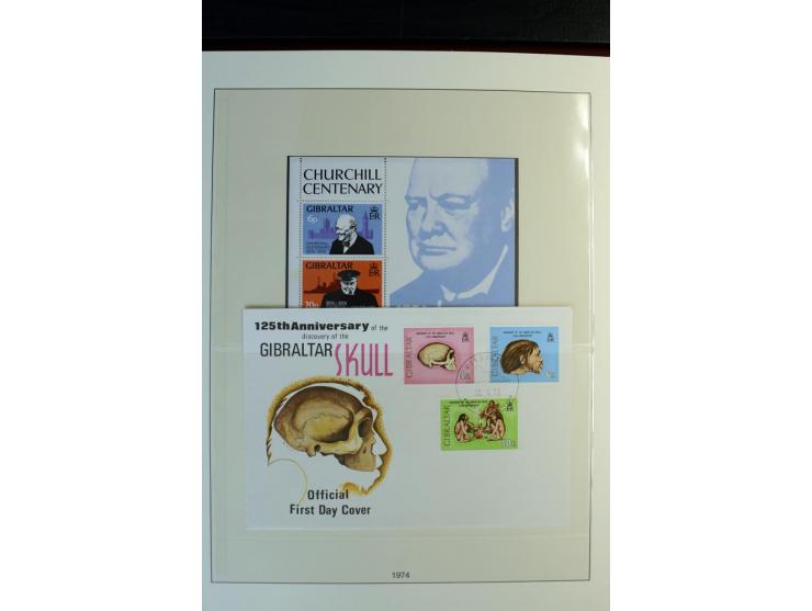 1886/1978, postfrische, ungebrauchte und gestempelte Sammlung mit u.a. Mi.-Nr. 1 - 7, 8 - 14, 55, 86, 92 etc.