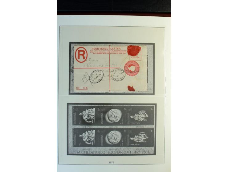 1886/1978, postfrische, ungebrauchte und gestempelte Sammlung mit u.a. Mi.-Nr. 1 - 7, 8 - 14, 55, 86, 92 etc.