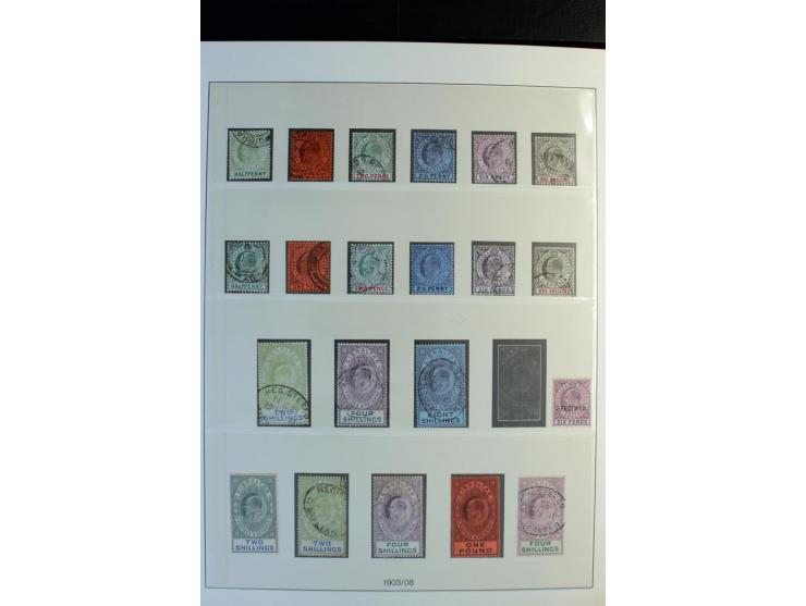 1886/1978, postfrische, ungebrauchte und gestempelte Sammlung mit u.a. Mi.-Nr. 1 - 7, 8 - 14, 55, 86, 92 etc.