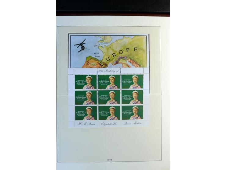 1886/1978, postfrische, ungebrauchte und gestempelte Sammlung mit u.a. Mi.-Nr. 1 - 7, 8 - 14, 55, 86, 92 etc.