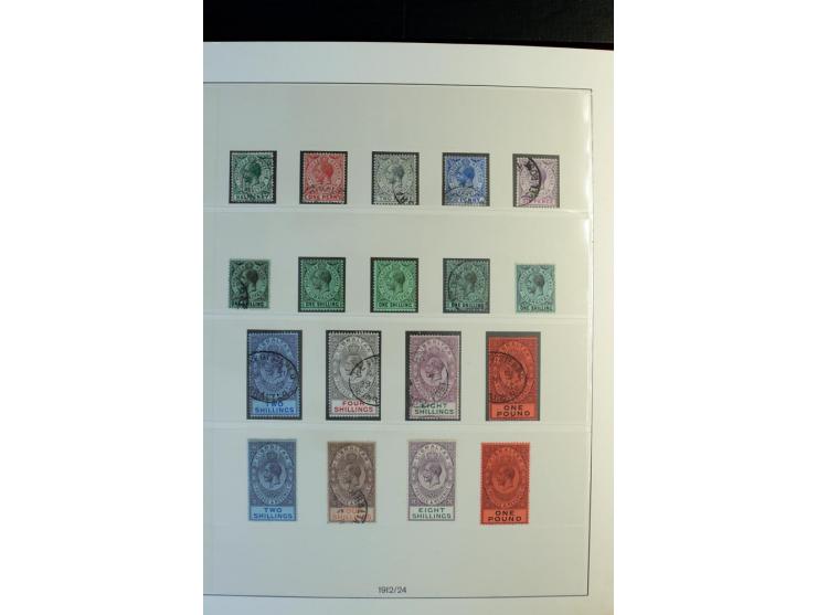 1886/1978, postfrische, ungebrauchte und gestempelte Sammlung mit u.a. Mi.-Nr. 1 - 7, 8 - 14, 55, 86, 92 etc.
