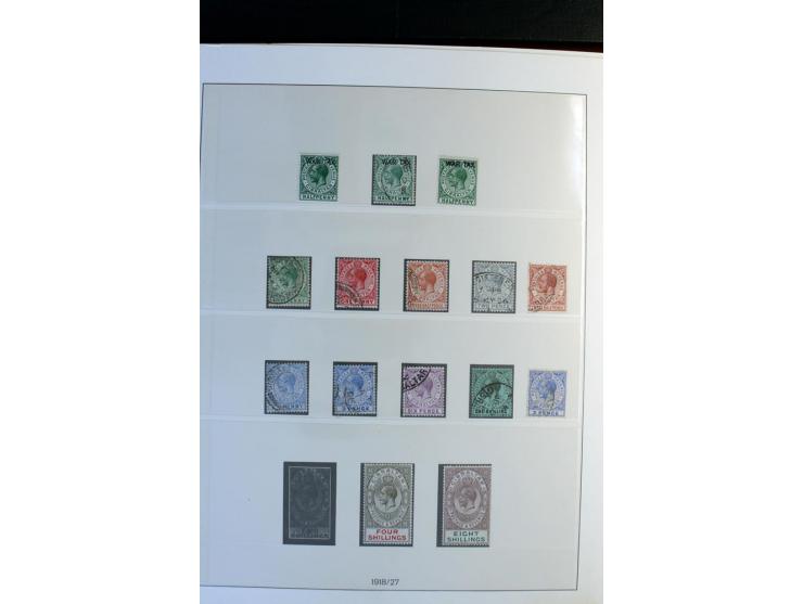 1886/1978, postfrische, ungebrauchte und gestempelte Sammlung mit u.a. Mi.-Nr. 1 - 7, 8 - 14, 55, 86, 92 etc.