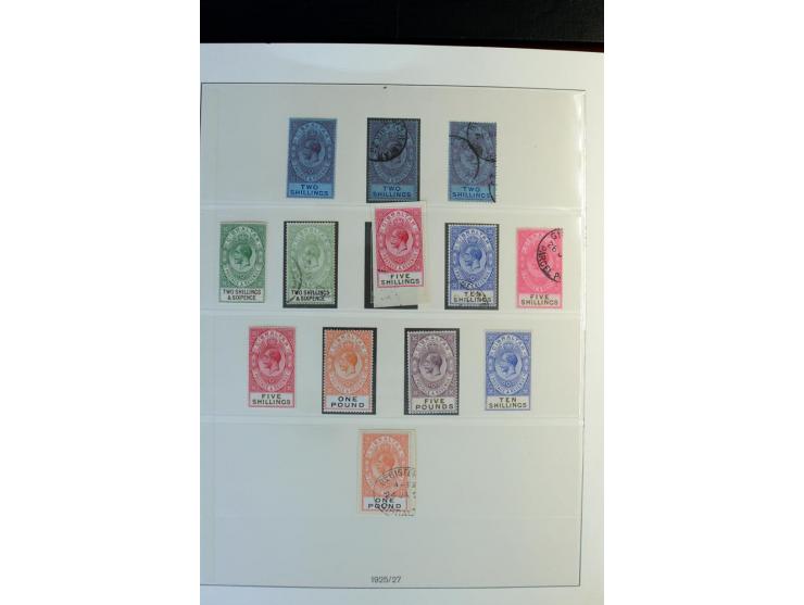 1886/1978, postfrische, ungebrauchte und gestempelte Sammlung mit u.a. Mi.-Nr. 1 - 7, 8 - 14, 55, 86, 92 etc.